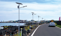 Integrated 140w led light Solar Street Light Energy Storage Examples Of Rural Roads